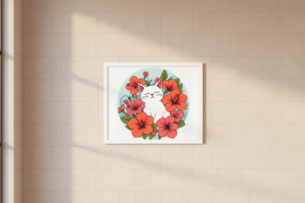 Affiche Encadrée Kawaii