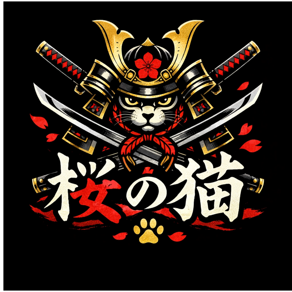 Set de pins Signature 桜の猫