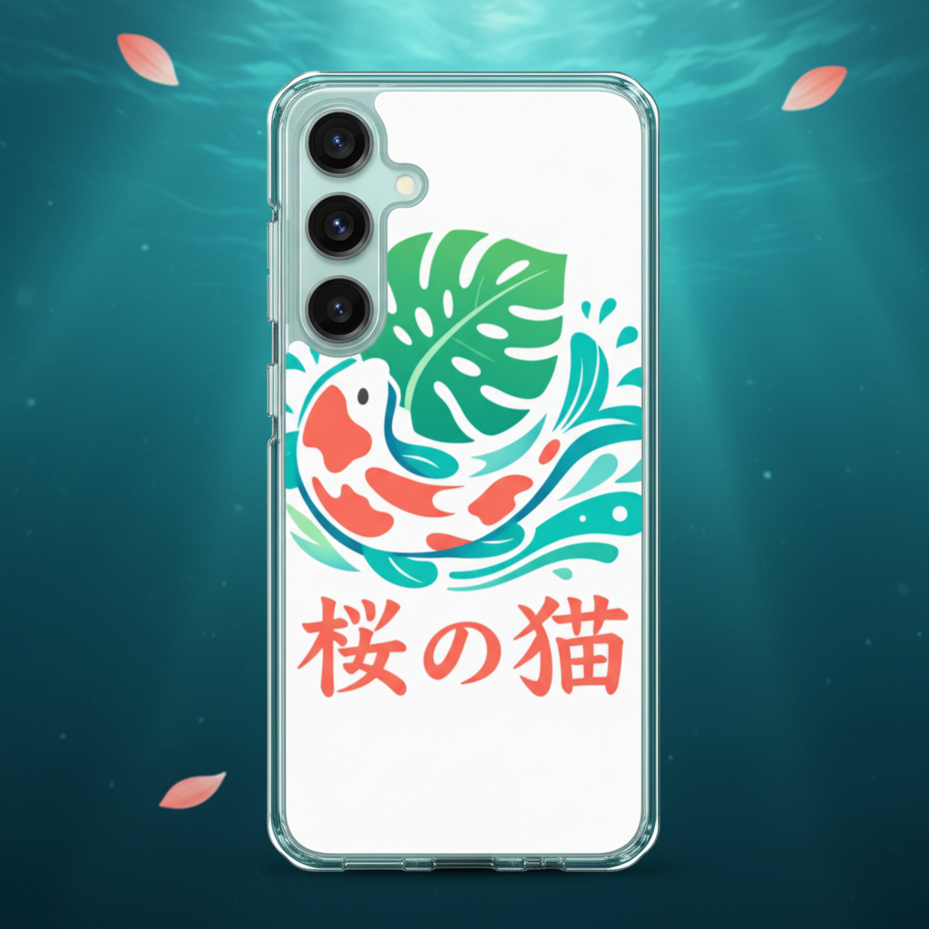 Coque Samsung® Signature Lagoon Koi & Monstera