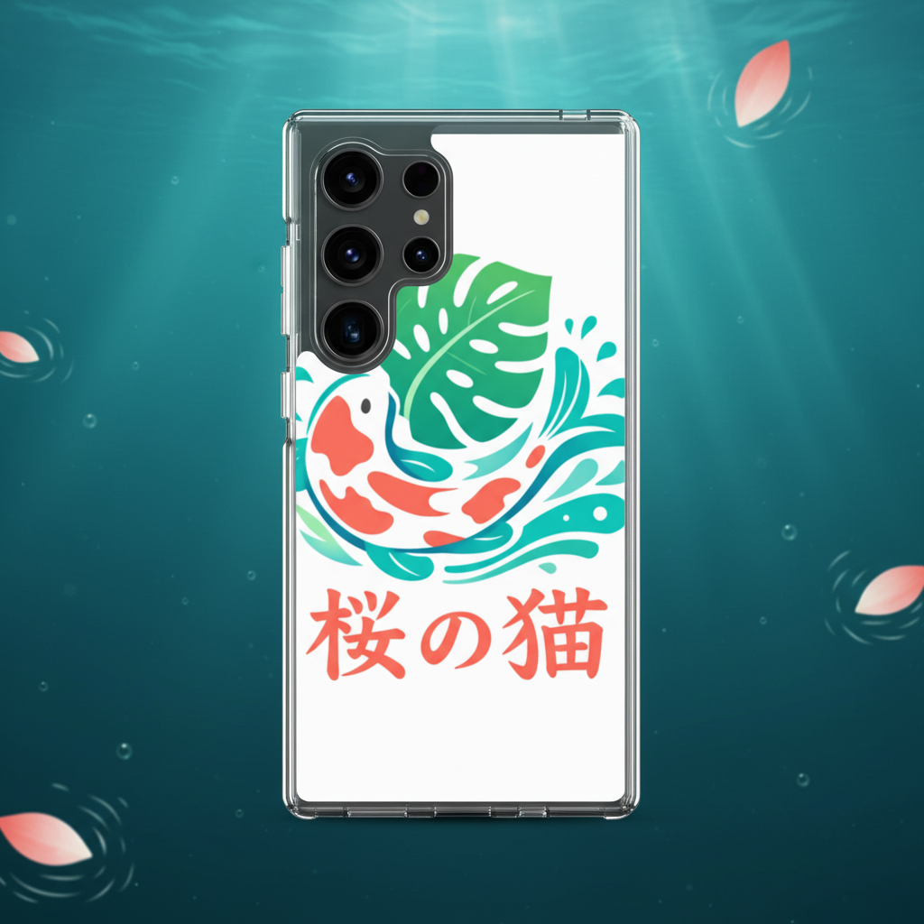 Coque Samsung® Signature Lagoon Koi & Monstera